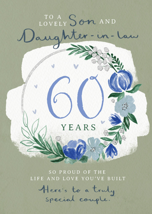 Moonpig Son & Daughter-In-Law Anniversary Card