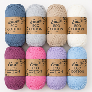 Emu Eco-Cotton DK Sample Bundle