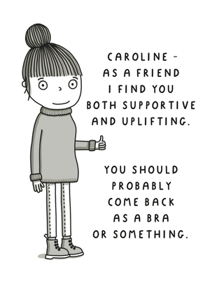 Moonpig I Find You Both Supportive And Uplifting Card
