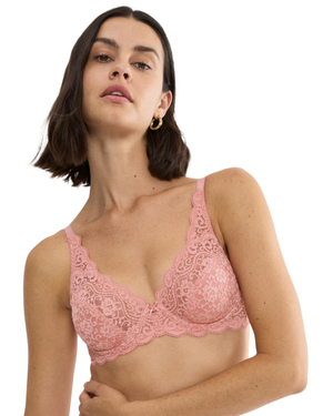 Triumph Amourette Underwired Bra - Cherry Rose