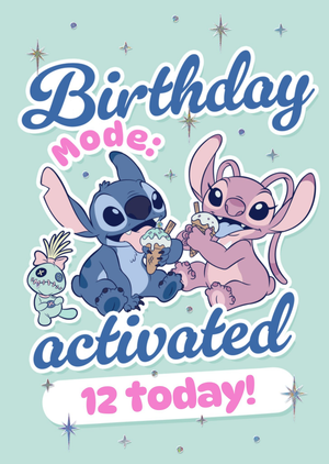 Moonpig Disney Lilo And Stitch Birthday Card