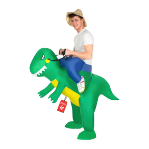 T-Rex Ride On Inflatable Costume