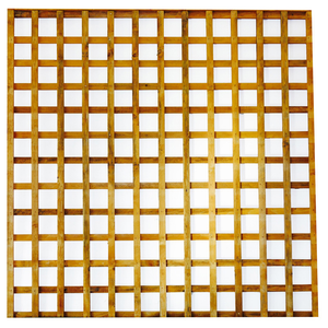 TAFS SALOP SQUARE TRELLIS PANEL 6 x 3' AUTUMN GOLD P3T