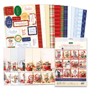Christmas Cats Complete Collection, 58 Sheets