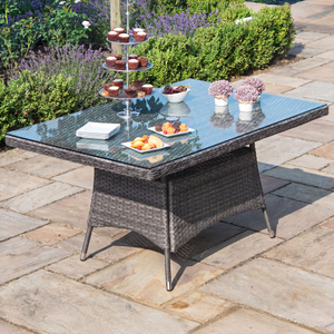 Maze - Victoria Rattan 6 Seat Rectangular Dining Table (Table Only)