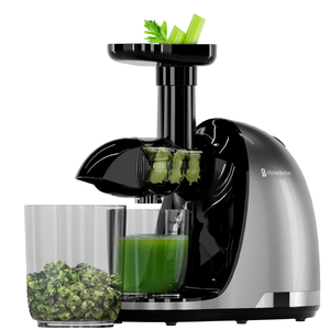 Slowjuicer 700ml Groenten/Fruit Zwart