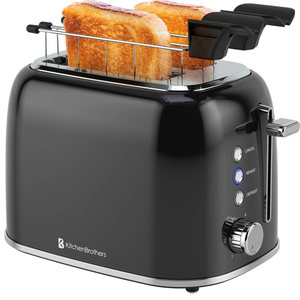 Broodrooster Tostiklemmen 870W Zwart