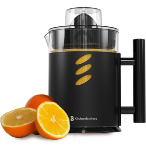 Citruspers Met Uitloop en Handvat - 1L - Zwart