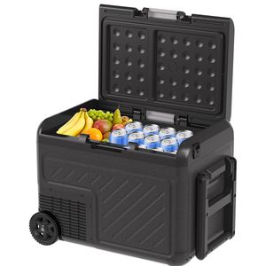 Elektrische Koelbox - Wielen - 40L - Zwart/Grijs