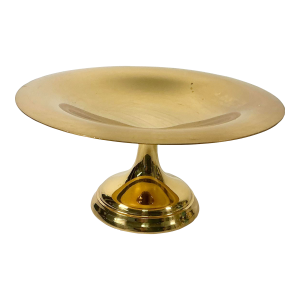 Mid 20th Century Hollywood Regency English Traditional Style Bon Bon Candy Pedestal Compote.