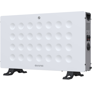 Convectorkachel 2000W en Ventilator Zwart