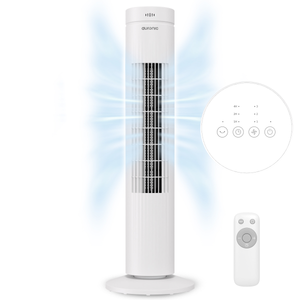 Torenventilator - 60° Oscillatie - 76 cm - Wit