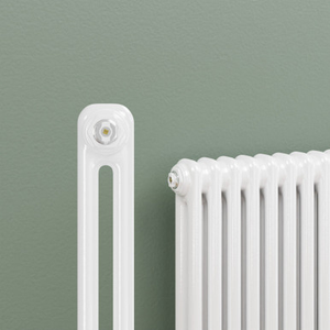 Trade Essentials White 3 Column Radiator H600 x W622