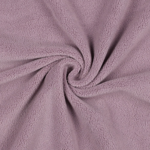 Tissu micro polaire - Mauve