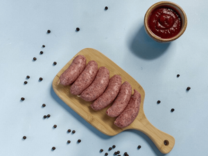 Beef & Cracked Black Pepper Sausage