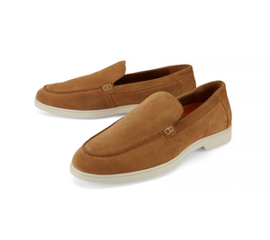 Malaga Tan Suede Loafer