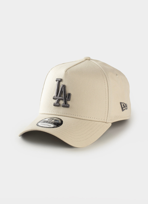 New Era MLB 9Forty A-Frame Los Angeles Dodgers Concrete Snapback Cap