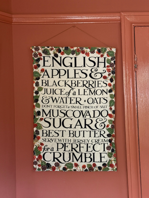 Blackberry Crumble Tea Towel