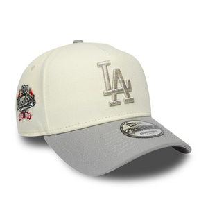 LA Dodgers MLB Cooperstown White & Grey 9FORTY A-Frame Cap