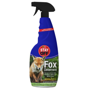 Vitax Stay Off Fox Deterrent Spray 750ml I Ready to Use Humane Animal Repellent