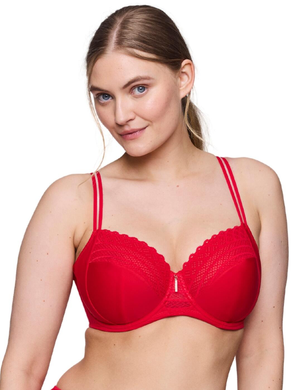 Prima Donna Twist East End Full Cup Bra - True Red