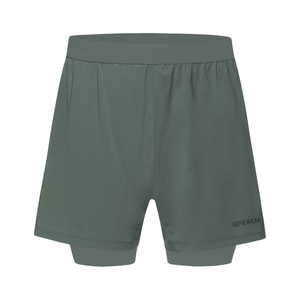 Herren Concurve 5-Inch 2in1 Shorts (Grün)