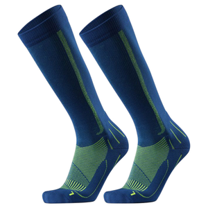 Compression Socks (Blue/Neon Yellow)