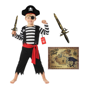 Toddler Pirate Captain Costume - 3-4 yrs