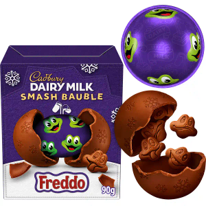 Cadbury Dairy Milk Freddo Smash Bauble 90g