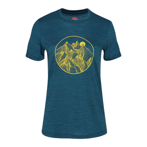T-Shirt Merino 150 Femme (Bleu)