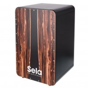 Sela CaSela Black Pro Cajon, Dark Nut