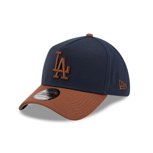 Dodgers MLB Blueberry Tiramisu Navy 39THIRTY A-Frame Stretch Fit Cap