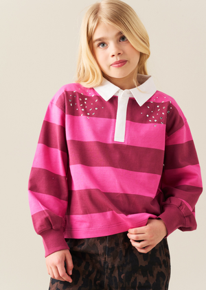 Marlie Jewelled Stripe Rugby