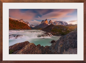 Torres Del Paine Mountain Range In Chilean Patagonia, Chile