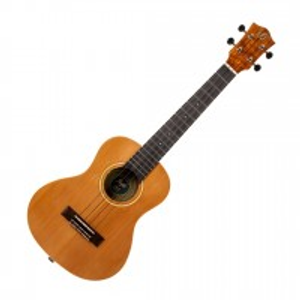 Flight Leia Tenor Electro Thinline Ukulele, Cedar