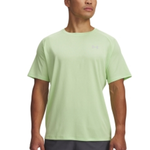Under Armour Textured T-Shirt - Lumos Lime/Mod Gray