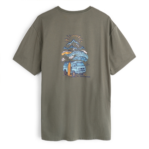 Mens Van Life Galatea Relaxed Tee (Kalamata)