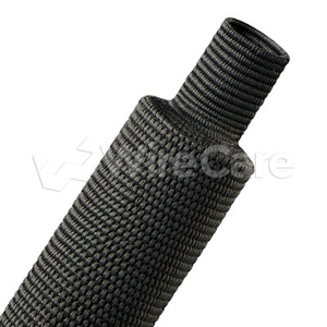 Shrinkflex® 2:1 Woven Fabric Heatshrink Tubing - 1.575" - Black