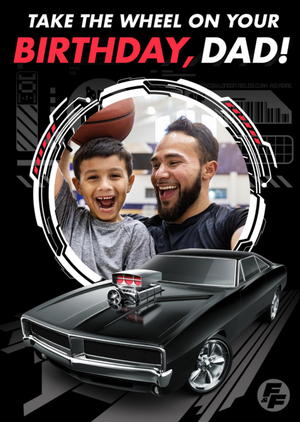 Moonpig Fast And Furious Take The Wheel Photo Upload Birthday Card