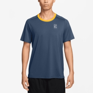 Nike Court Advantage Dri-FIT Maglietta - New Slate/Laser Orange/White