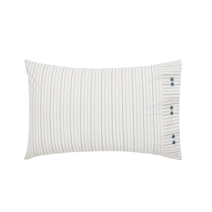 Celina Pair of Standard Pillowcases, Celadon & Olive