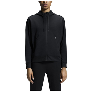 Womens Zipped 2 Hoody (Black)