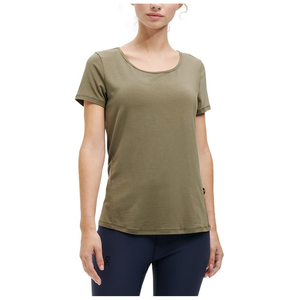 Womens Active Short-Sleeve T-Shirt (Olive)