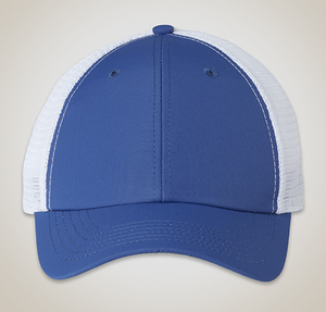 Imperial Original Snapback Trucker Hat - Cobalt Blue / White