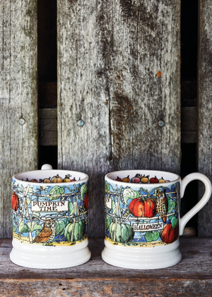 Halloween Pumpkin Time 1/2 Pint Mug