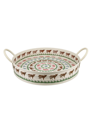 Farmyard Large Handled Tin Tray