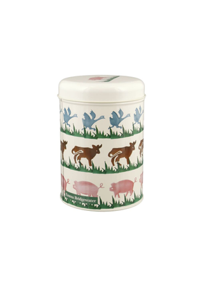 Farmyard Round Tin Caddy