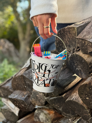 Halloween Toast Trick Or Treat Bucket
