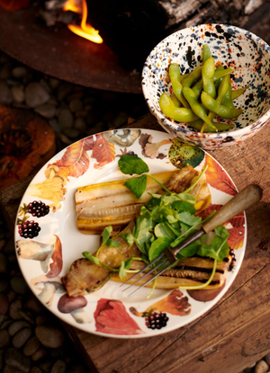 Foraging Medium Dinner Plate, 8.5 Inch