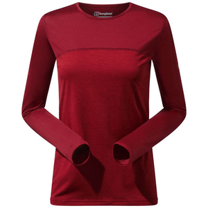 Womens Voyager Tech Tee T-Shirt (Dark Red/Dark Red)